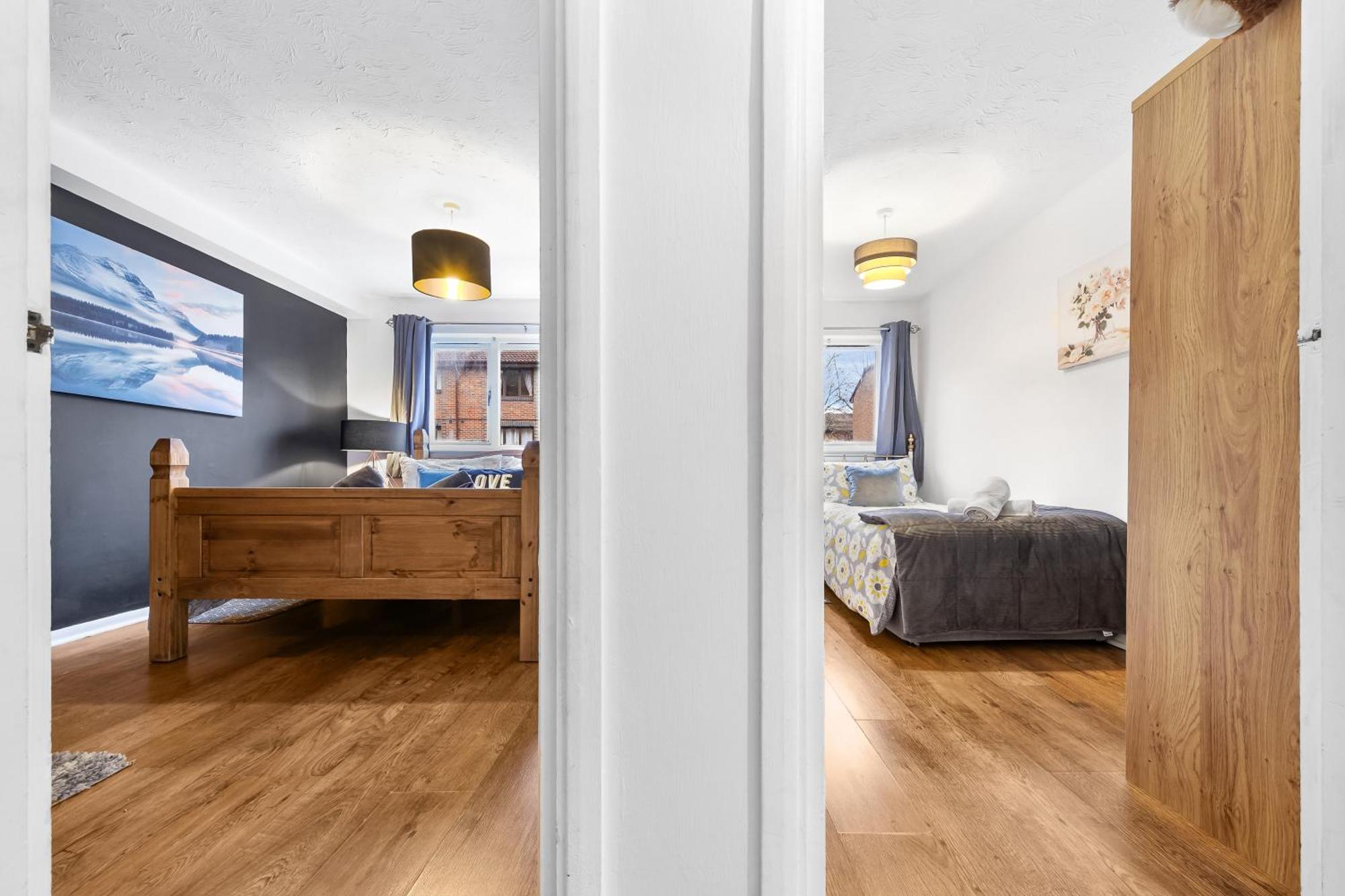 Quirky Canary 2Bed, Free Parking, Smart Tv & Games 런던 외부 사진
